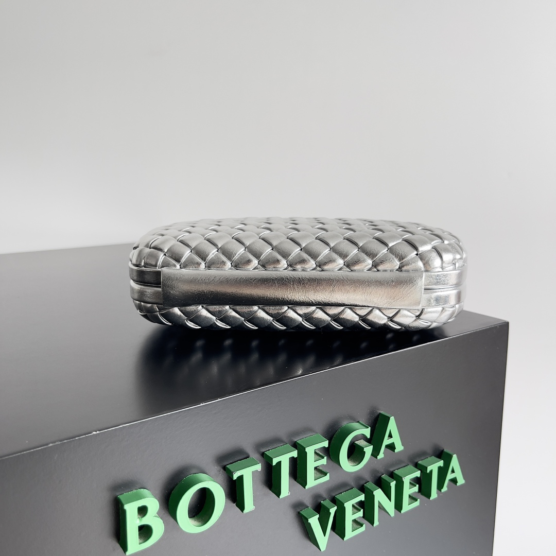 Bottega Veneta Woven Leather Evening Bag