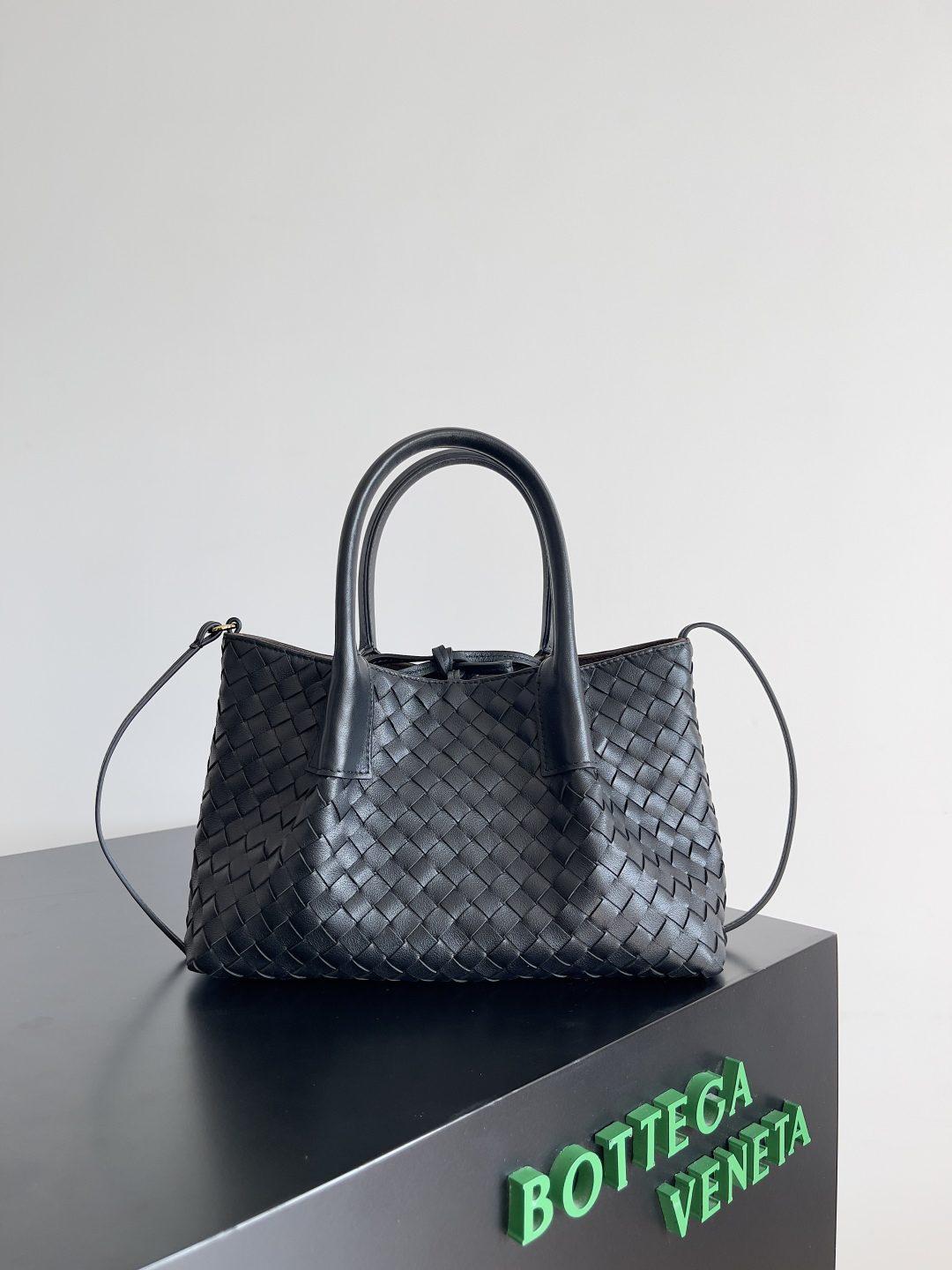 Bottega Veneta Pinacoteca Woven Leather Tote Bag