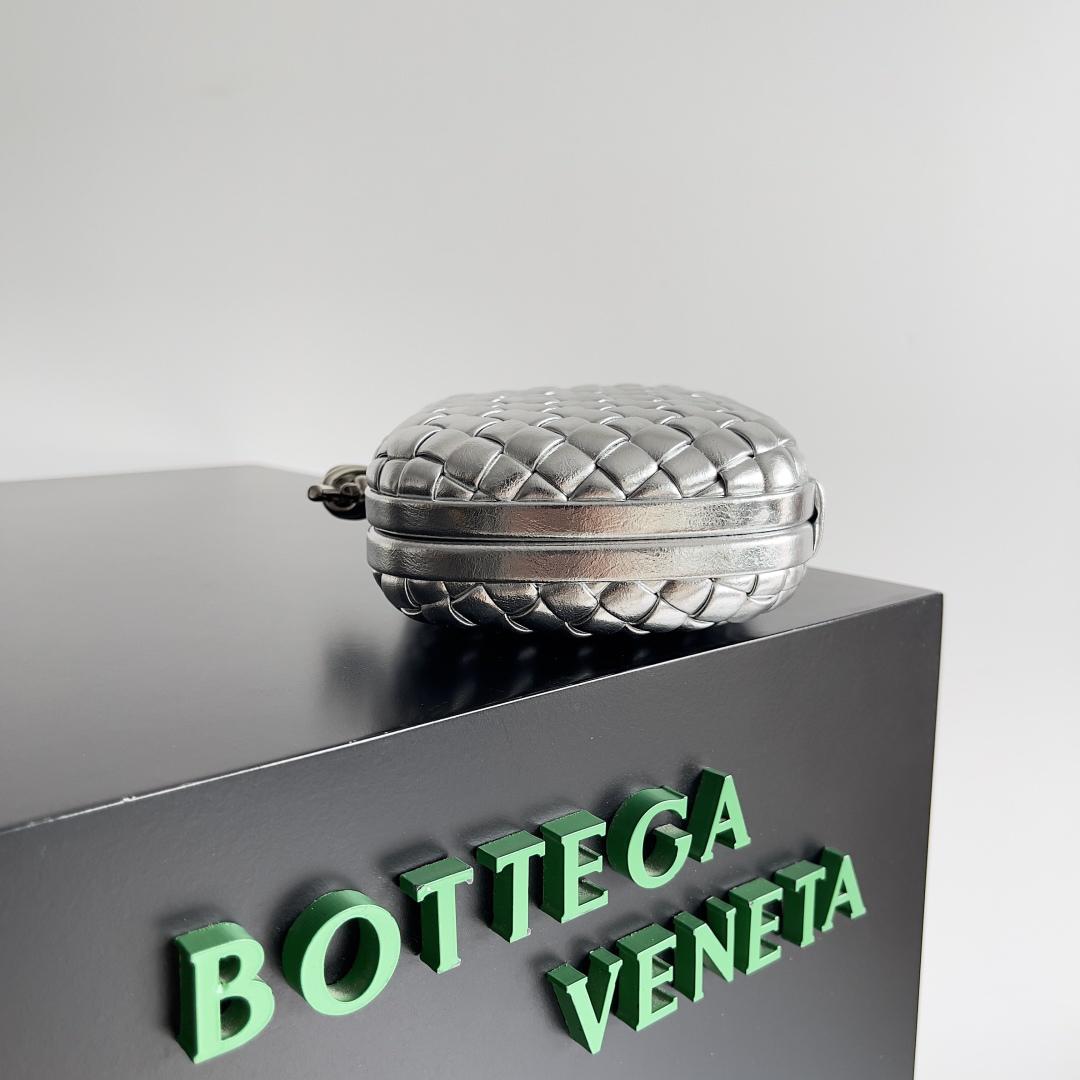 Bottega Veneta Woven Leather Evening Bag