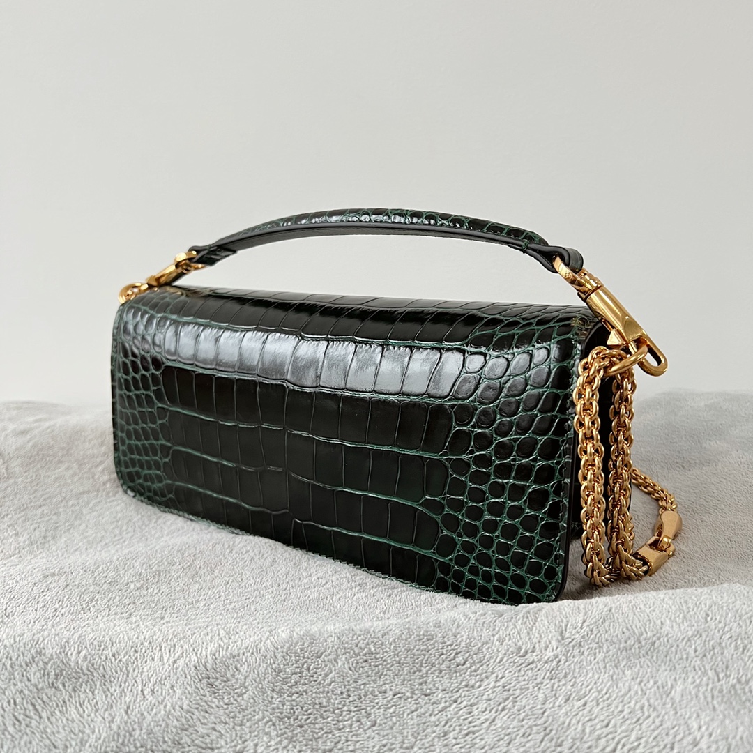 Valentino LOCÒ Calf Leather Handbag (Larg)