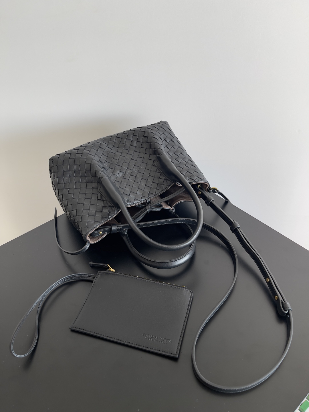 Bottega Veneta Pinacoteca Woven Leather Tote Bag