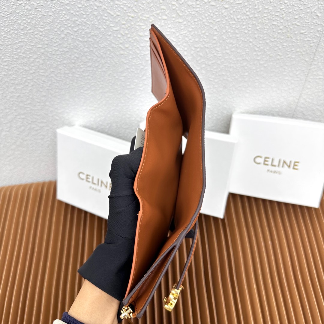 Celine Victoire Soft Calfskin Medium Wallet