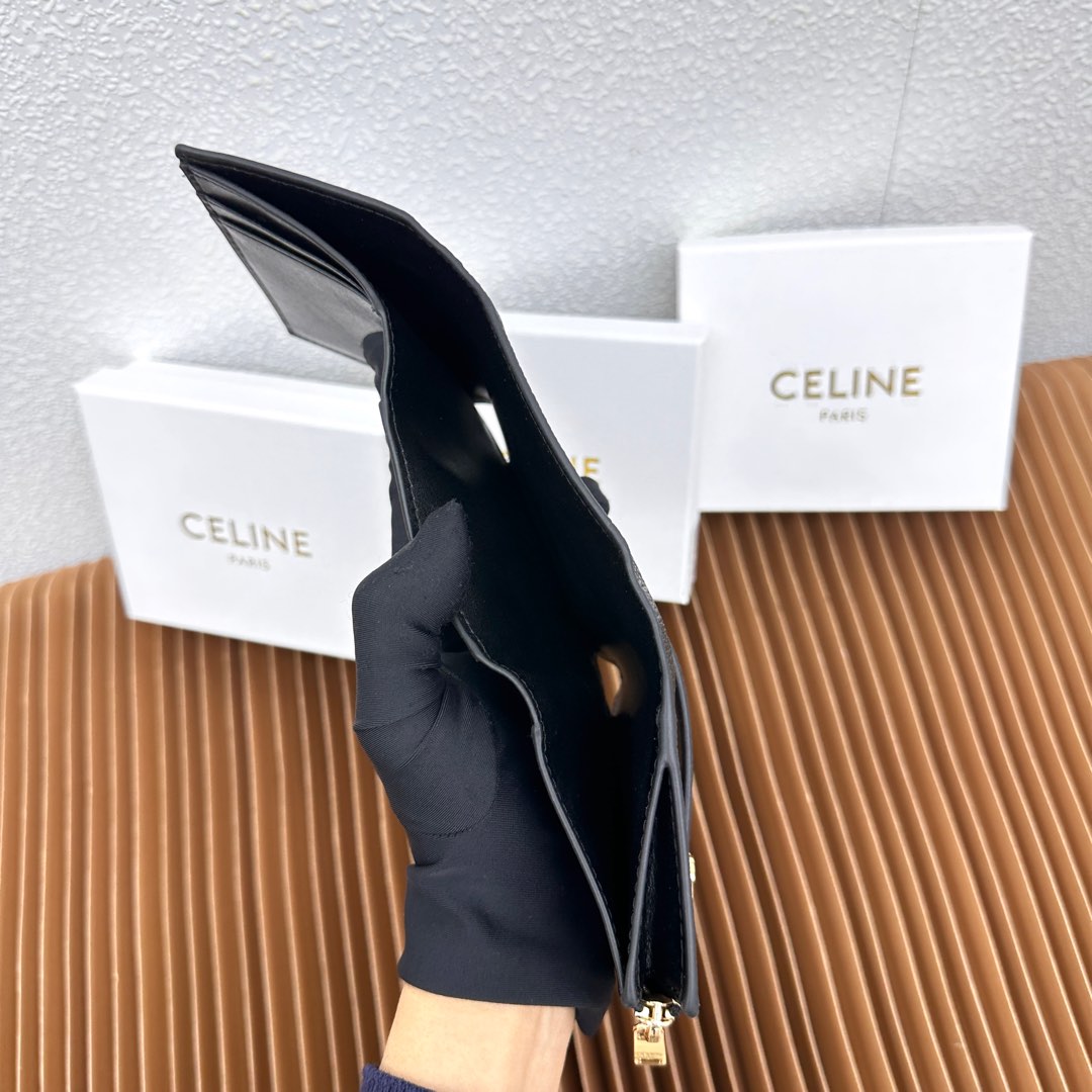Celine Victoire Soft Calfskin Medium Wallet