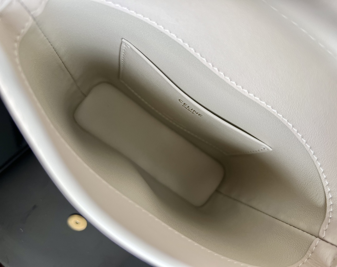 Celine Triomphe Mini Smooth Calfskin Bucket Bag