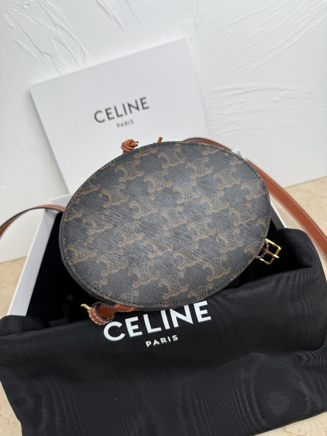Celine Bonnie Calfskin Backpack