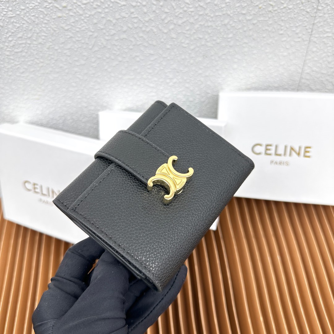 Celine Victoire Soft Calfskin Medium Wallet