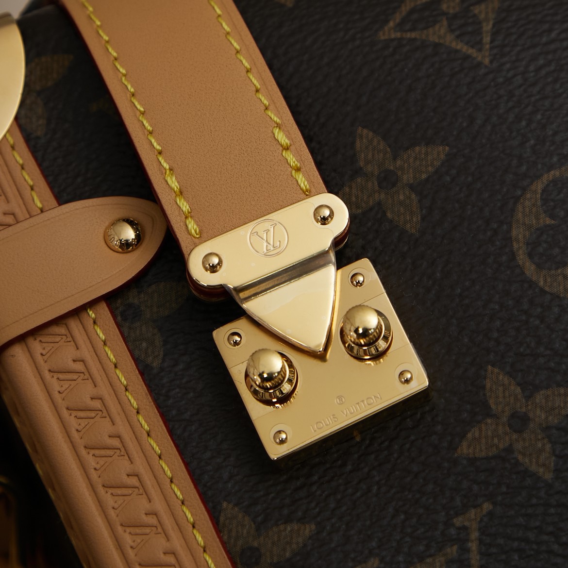 LV Louis Vuitton Monogram Dynamic Chip Handbag