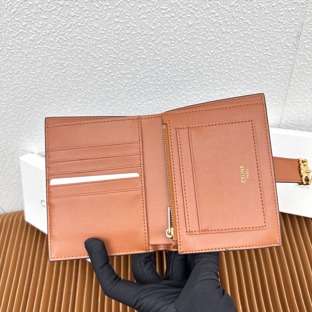 Celine Victoire Soft Calfskin Medium Wallet