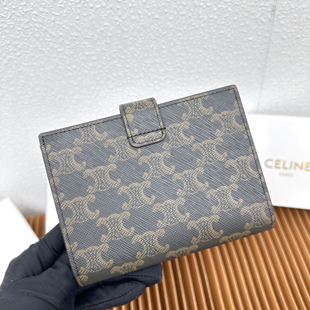 Celine Victoire Soft Calfskin Medium Wallet