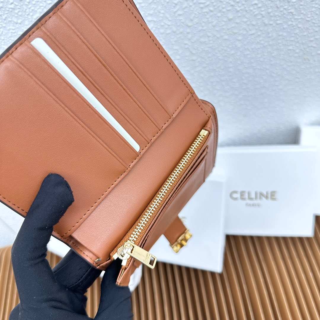 Celine Victoire Soft Calfskin Medium Wallet