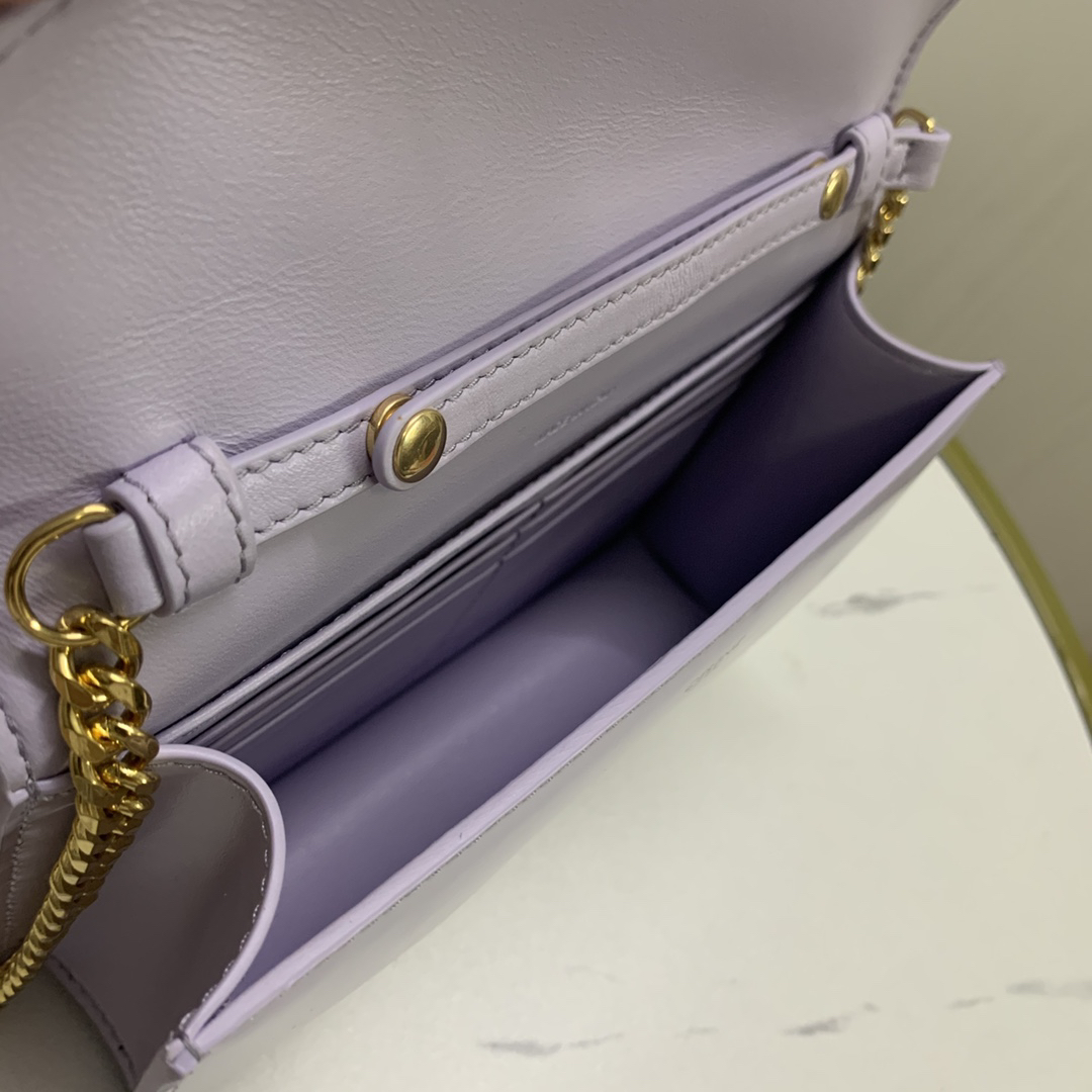 Celine Triomphe Calfskin Chain Bag