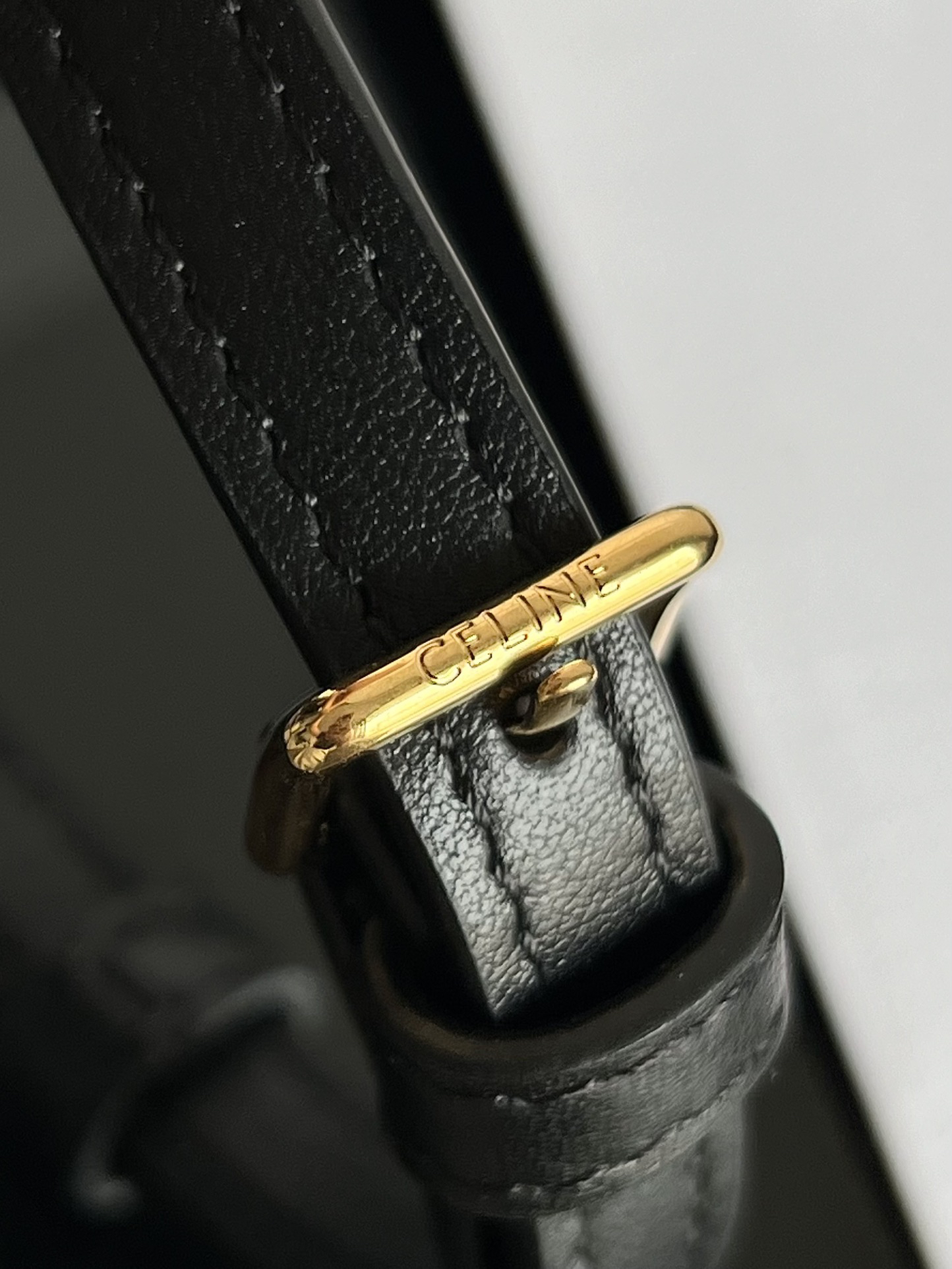 Celine Triomphe Mini Smooth Calfskin Bucket Bag