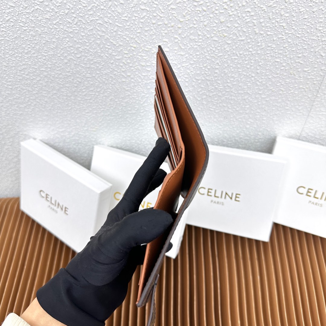 Celine Victoire Soft Calfskin Medium Wallet
