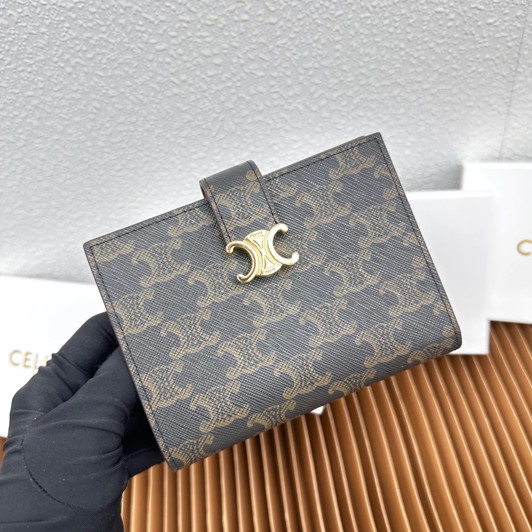 Celine Victoire Soft Calfskin Medium Wallet