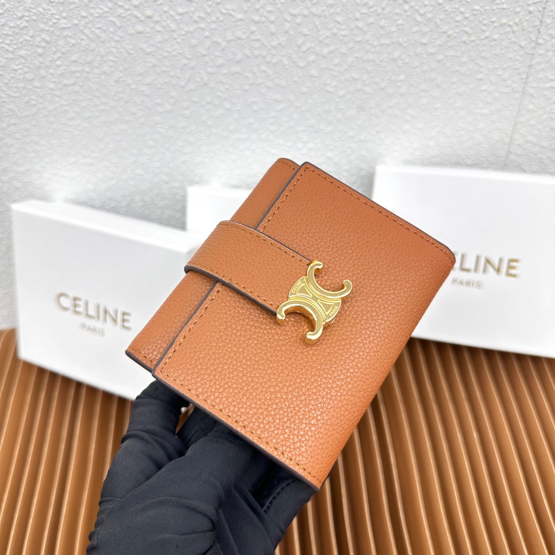 Celine Victoire Soft Calfskin Medium Wallet