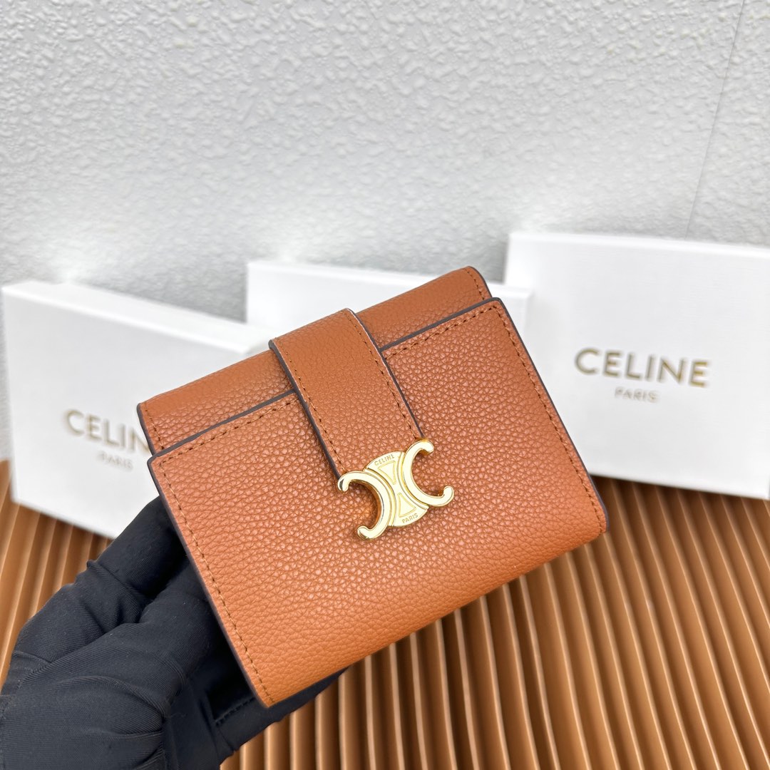 Celine Victoire Soft Calfskin Medium Wallet