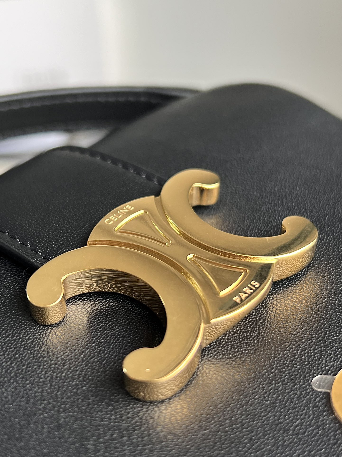 Celine Triomphe Mini Smooth Calfskin Bucket Bag