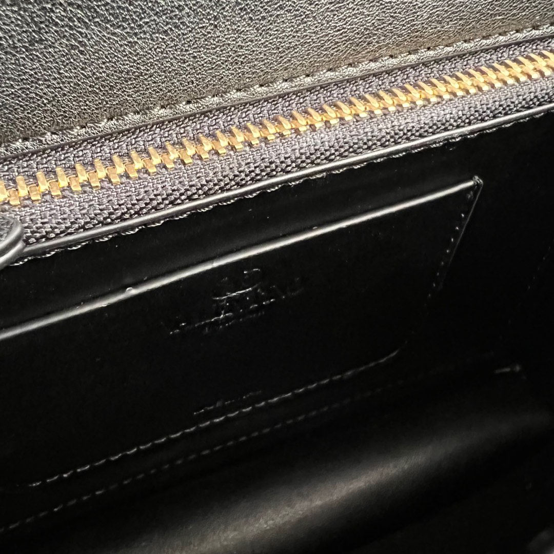 Valentino VAIN Shiny Calfskin Leather Handbag