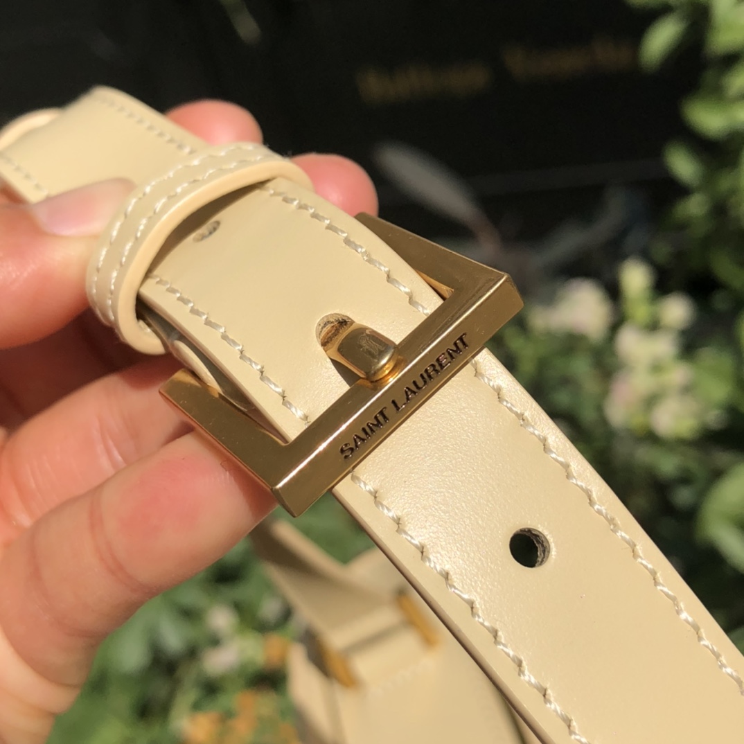 YSL Saint Laurent Medium Cowhide Messenger Bag