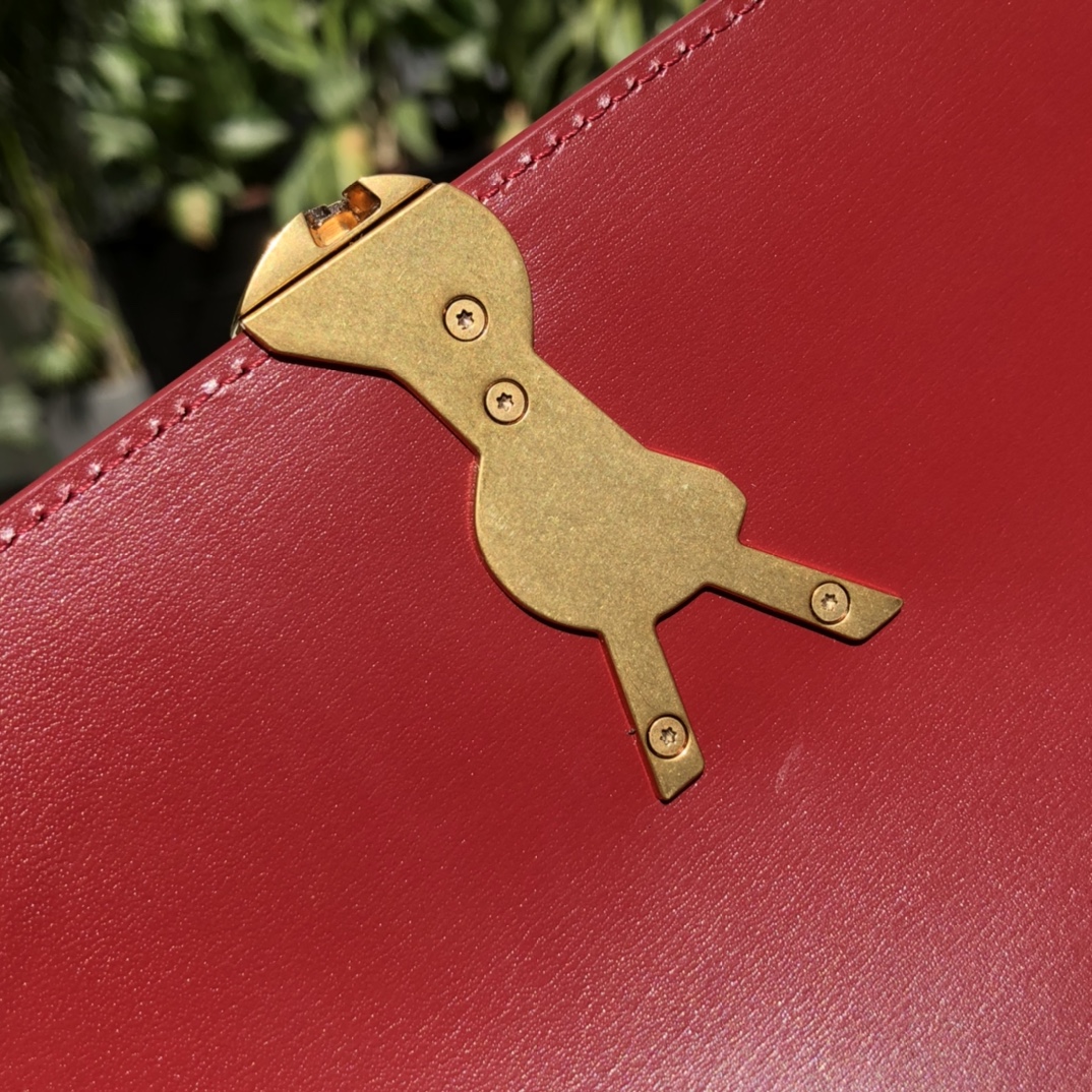 YSL Saint Laurent Medium Cowhide Messenger Bag