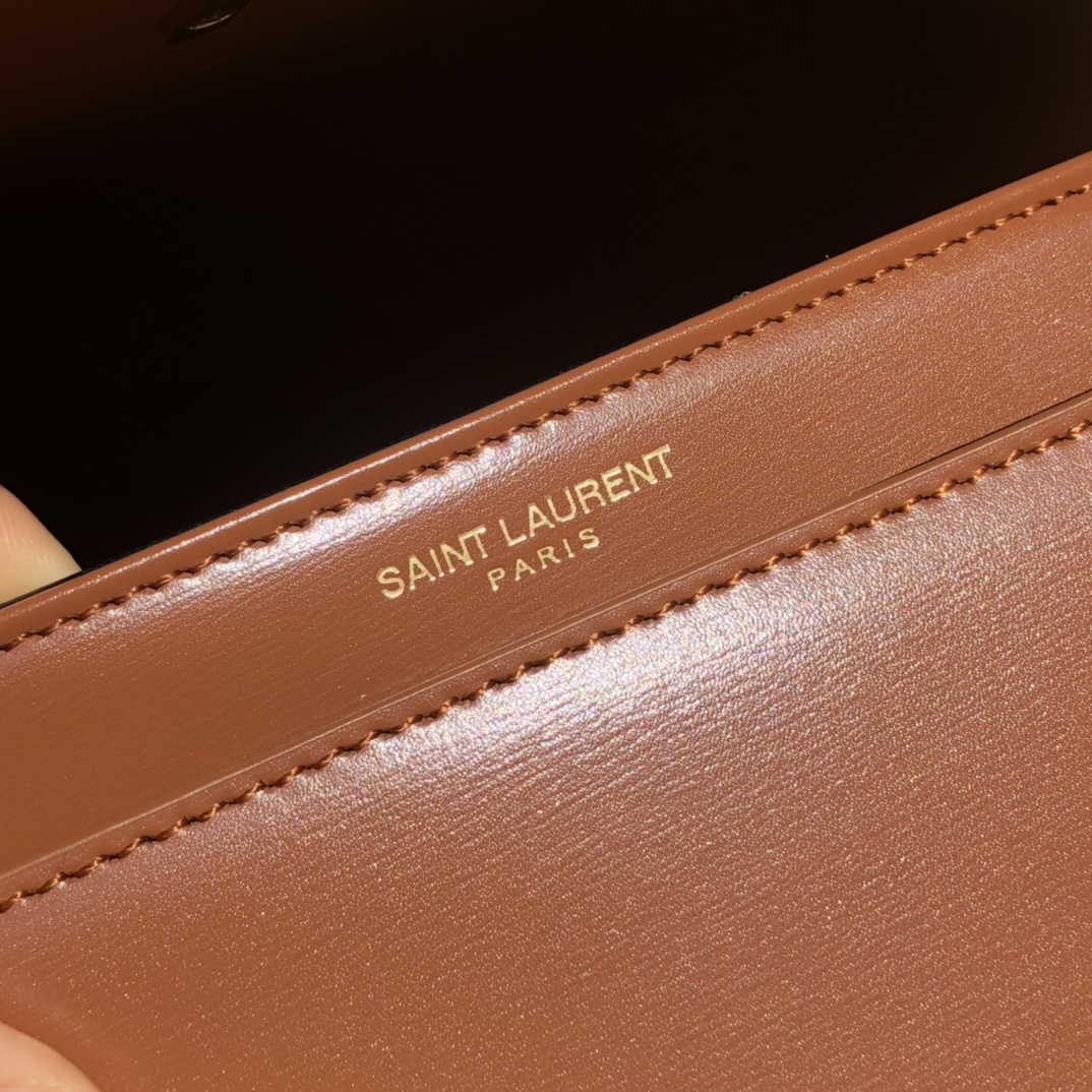 YSL Saint Laurent Medium Cowhide Messenger Bag