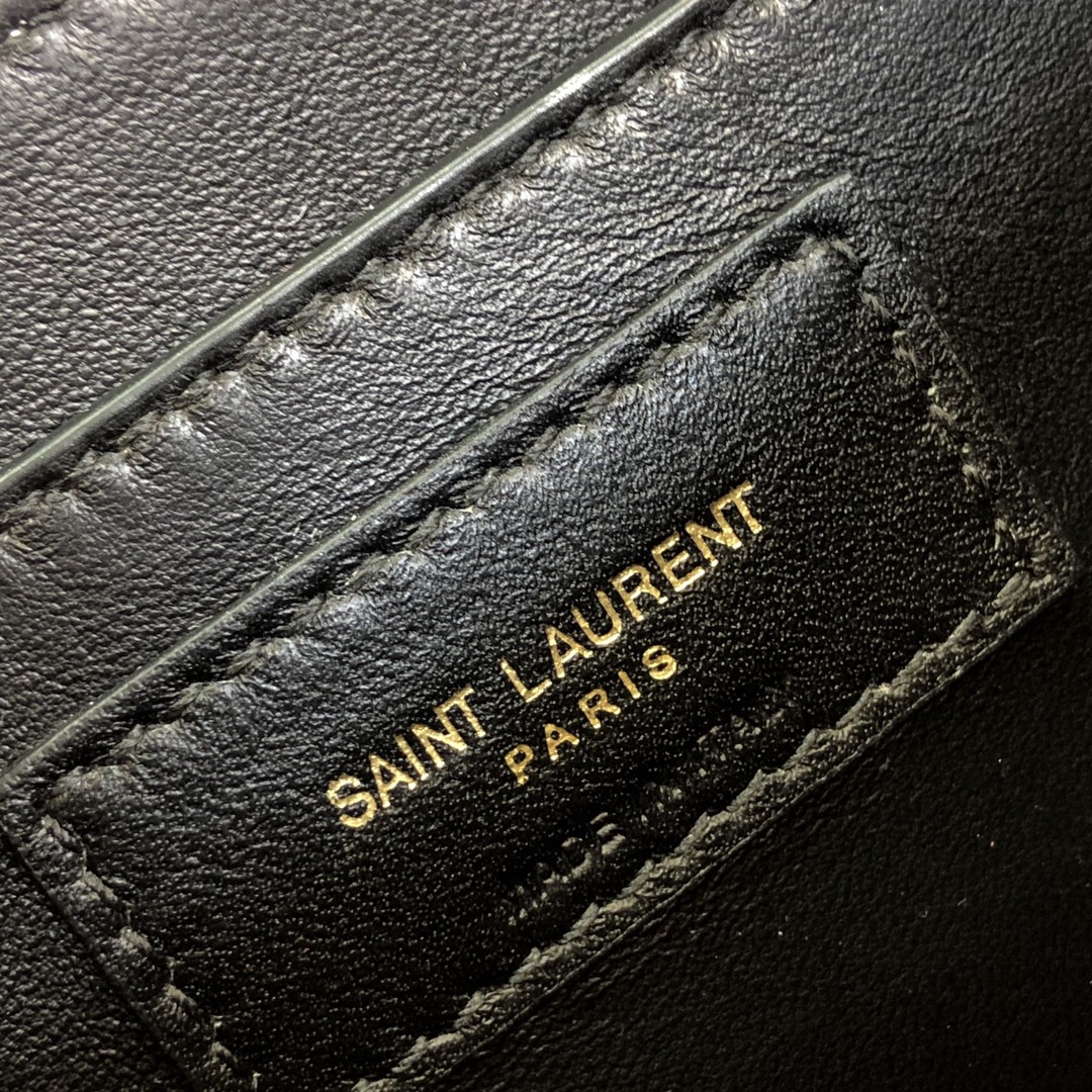 YSL Saint Laurent Medium Cowhide Messenger Bag