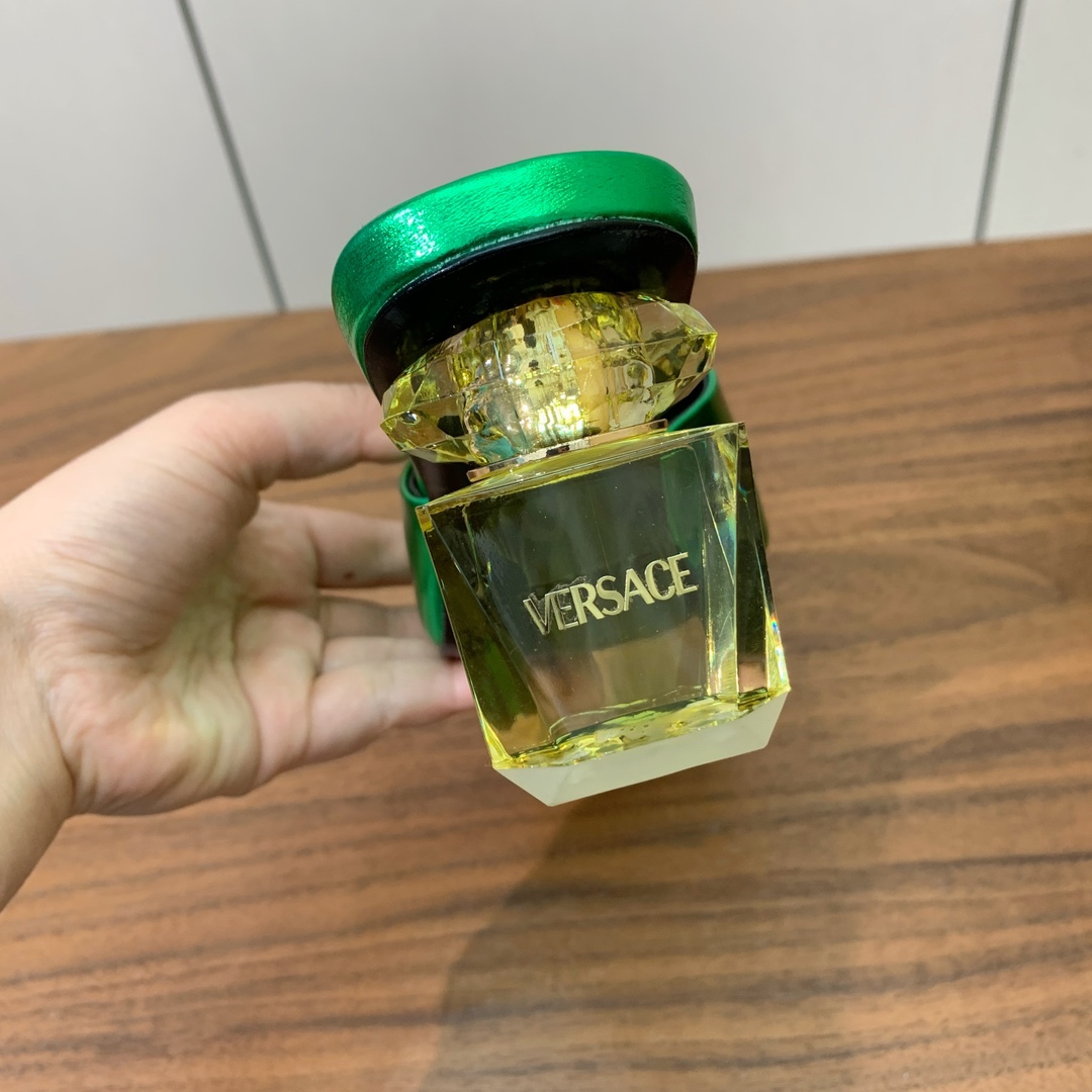 Versace Crystal Heeled Slippers