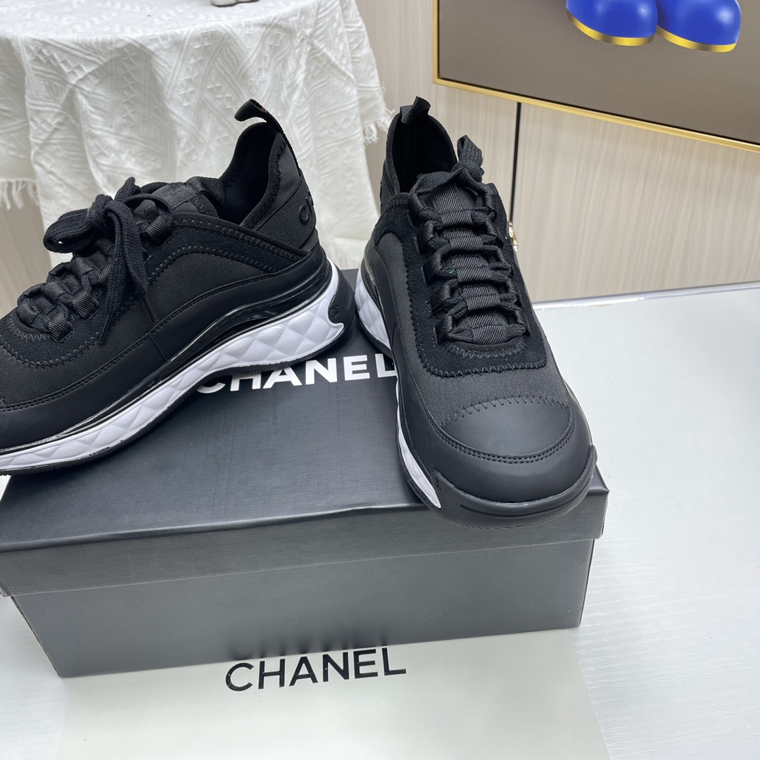Chanel Leather Sneakers