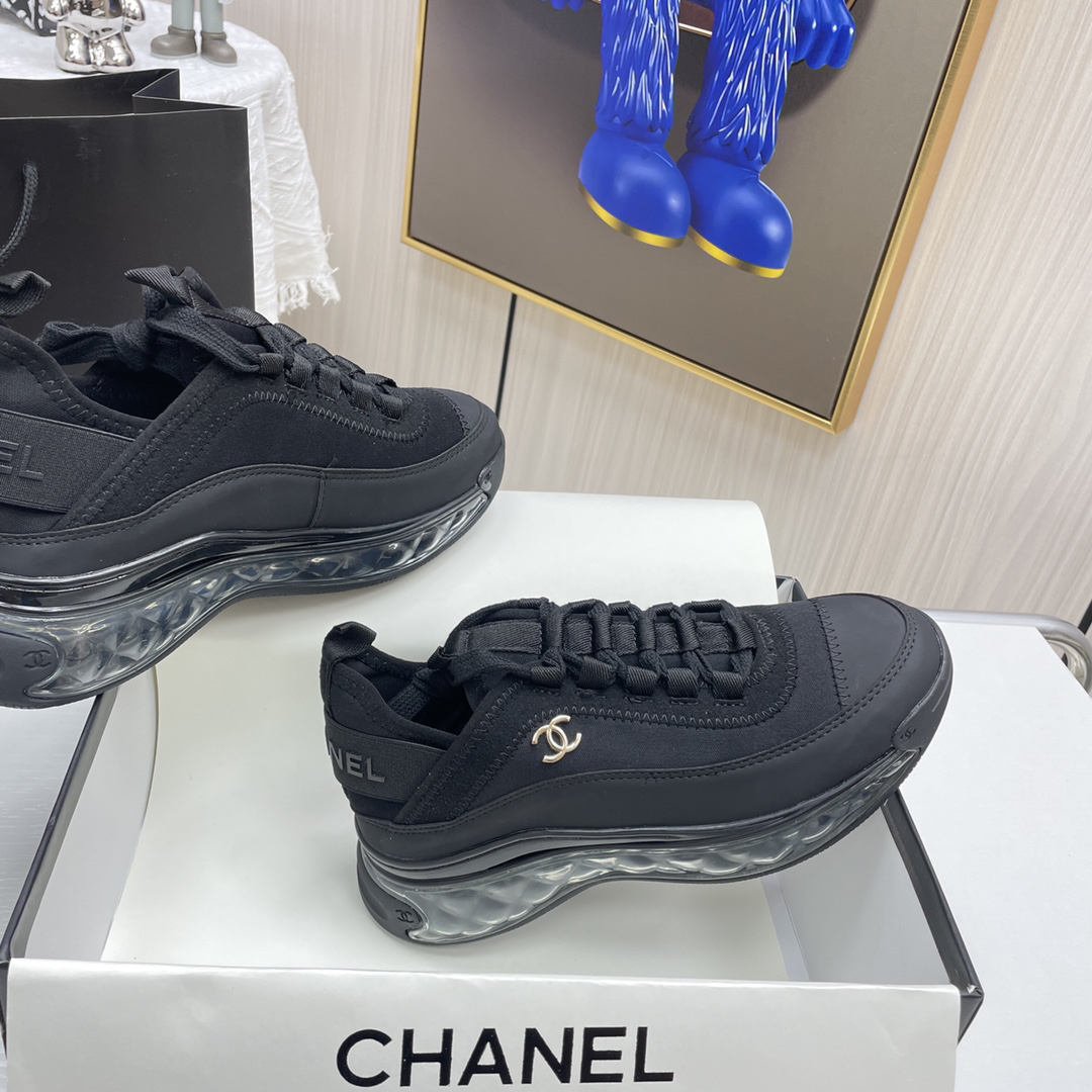 Chanel Leather Sneakers