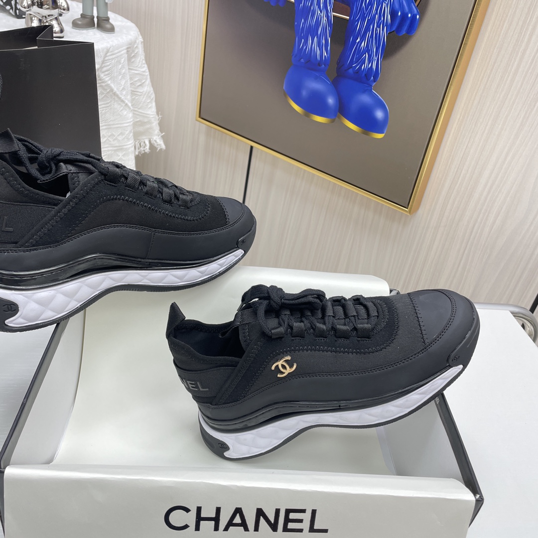 Chanel Leather Sneakers