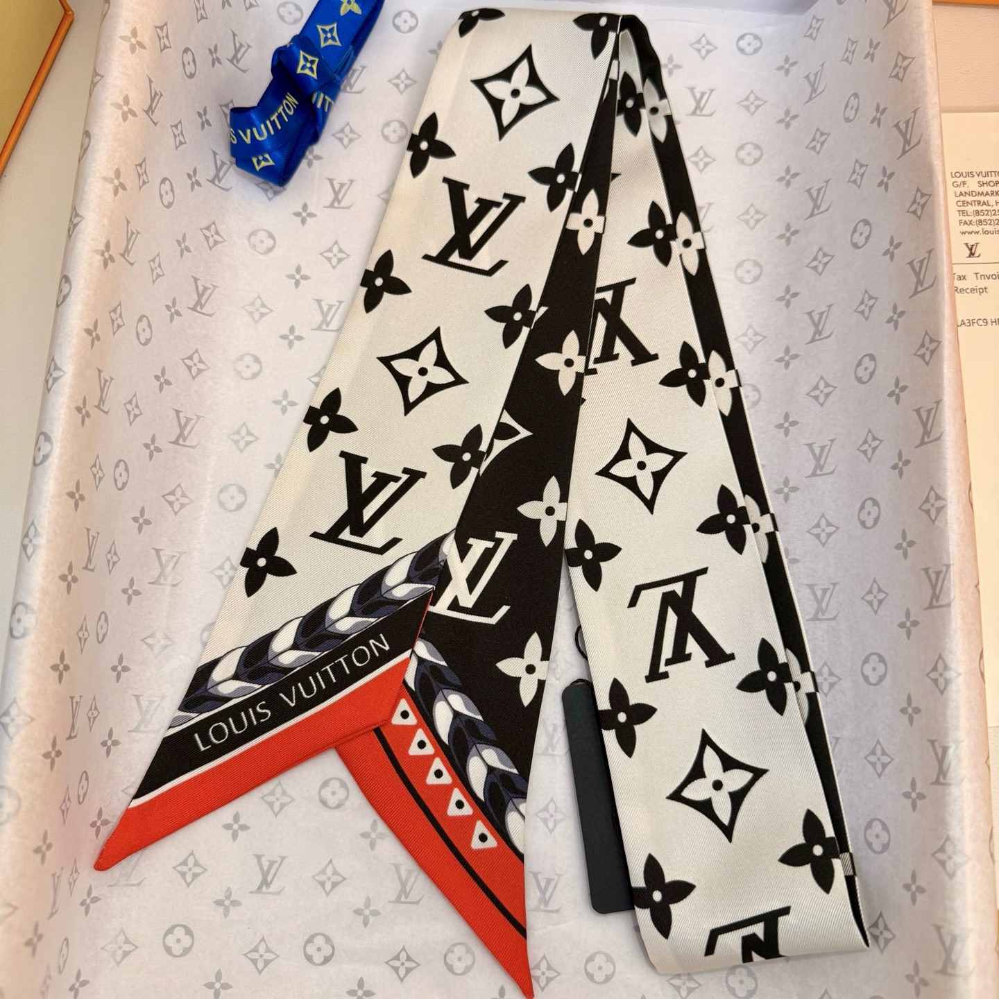 LV Crafty Bi-Color Hair Tie