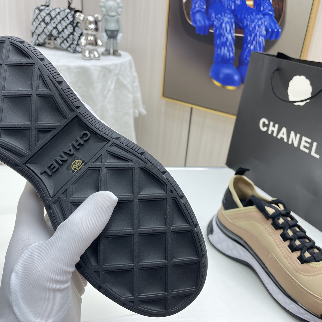 Chanel Leather Sneakers