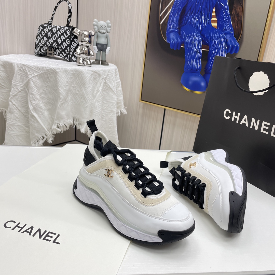 Chanel Leather Sneakers