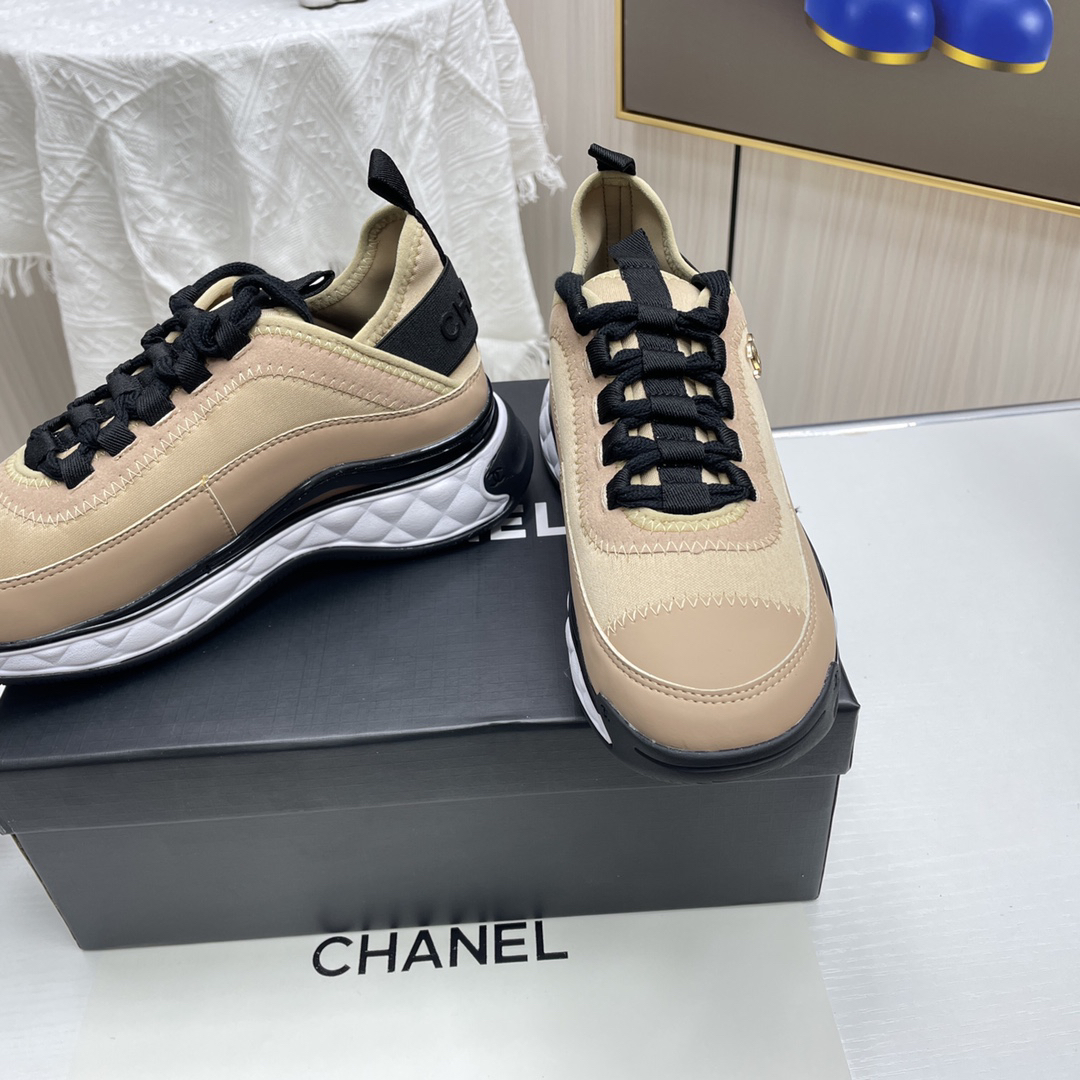 Chanel Leather Sneakers