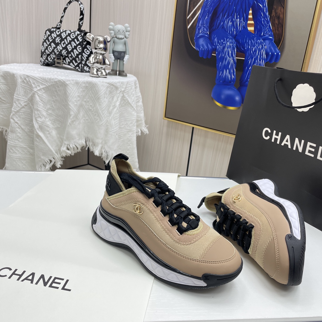 Chanel Leather Sneakers