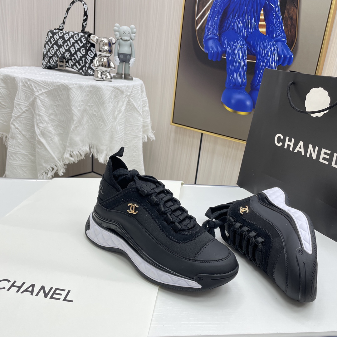 Chanel Leather Sneakers
