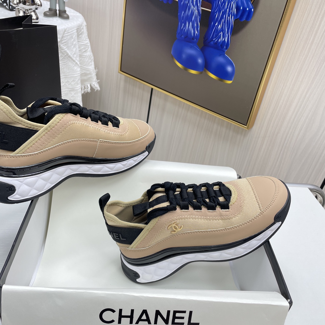 Chanel Leather Sneakers