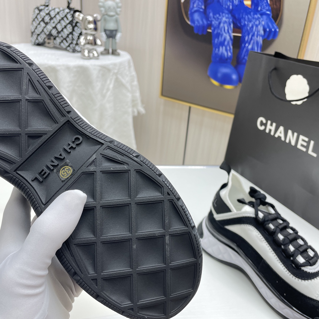 Chanel Leather Sneakers