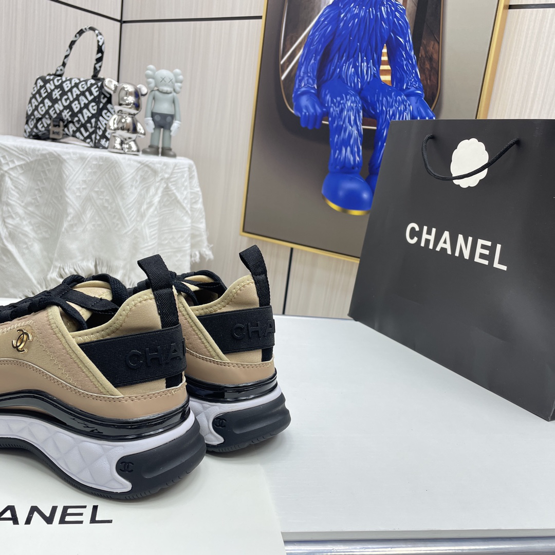 Chanel Leather Sneakers