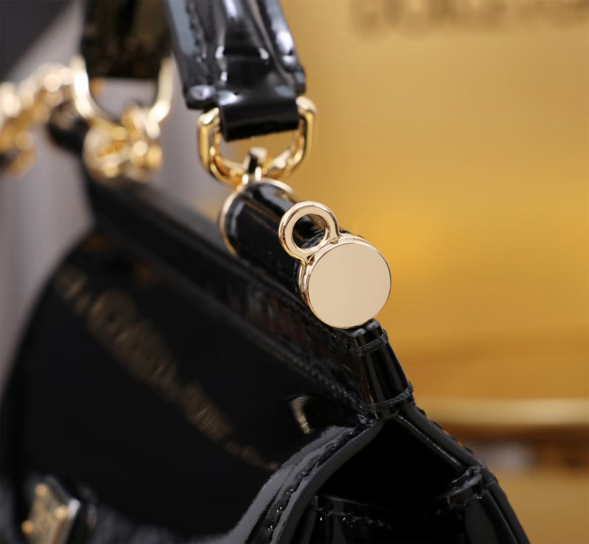 Dolce & Gabbana Patent Leather Handbag