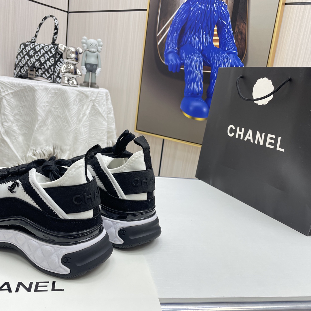 Chanel Leather Sneakers