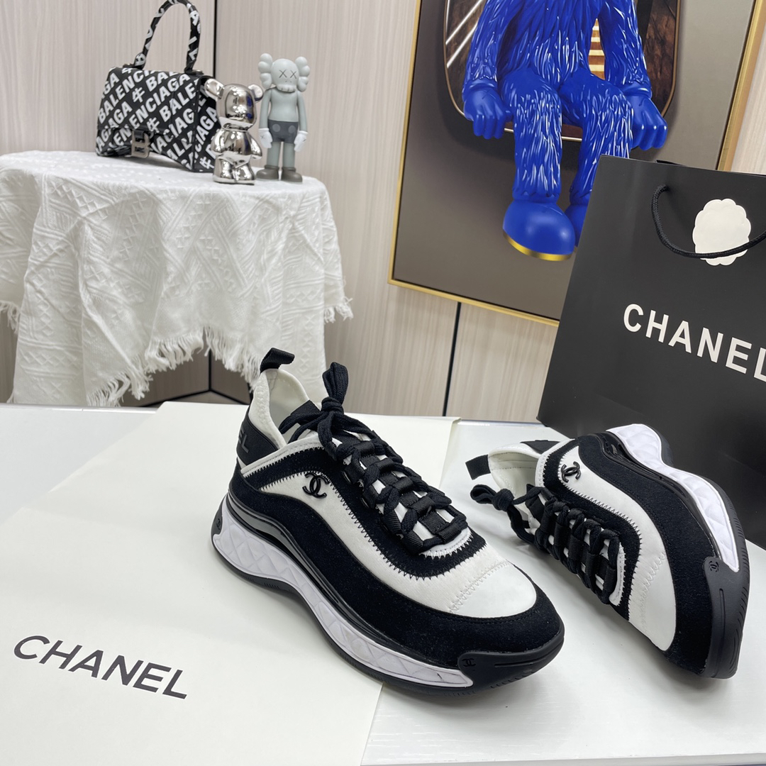 Chanel Leather Sneakers