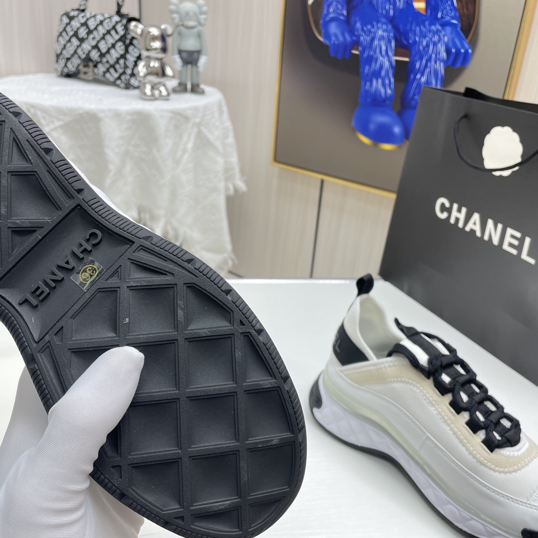 Chanel Leather Sneakers