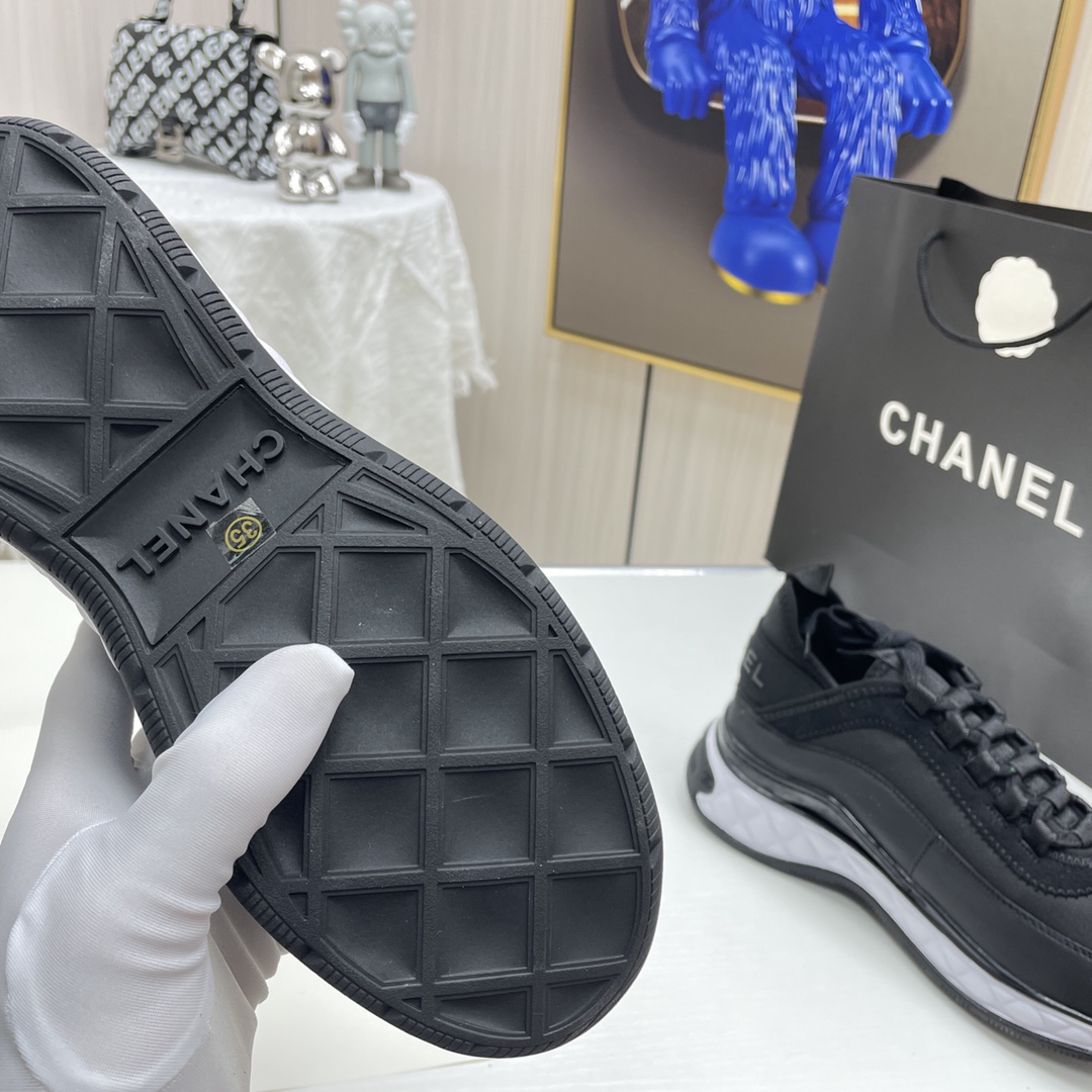 Chanel Leather Sneakers