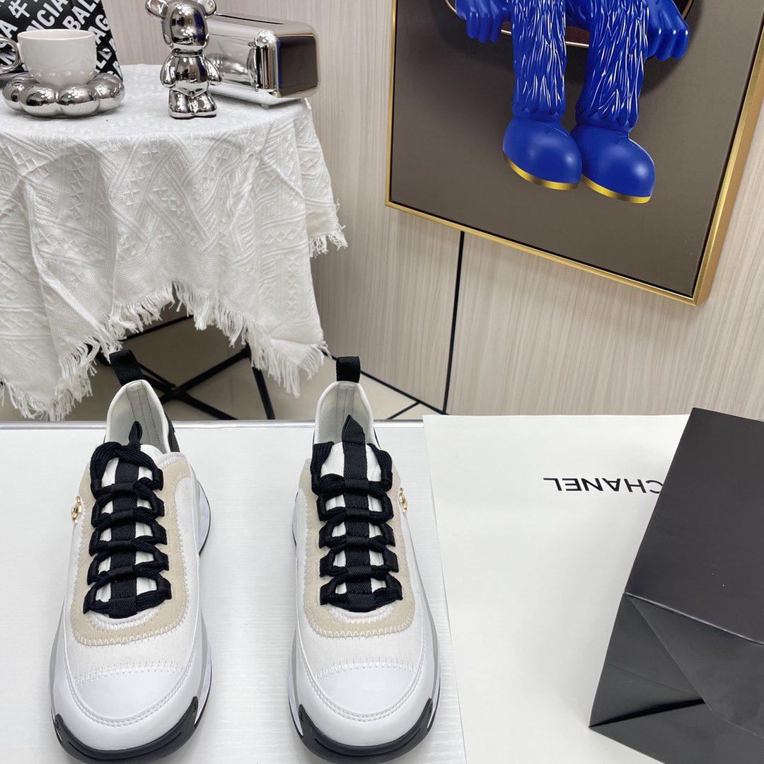 Chanel Leather Sneakers