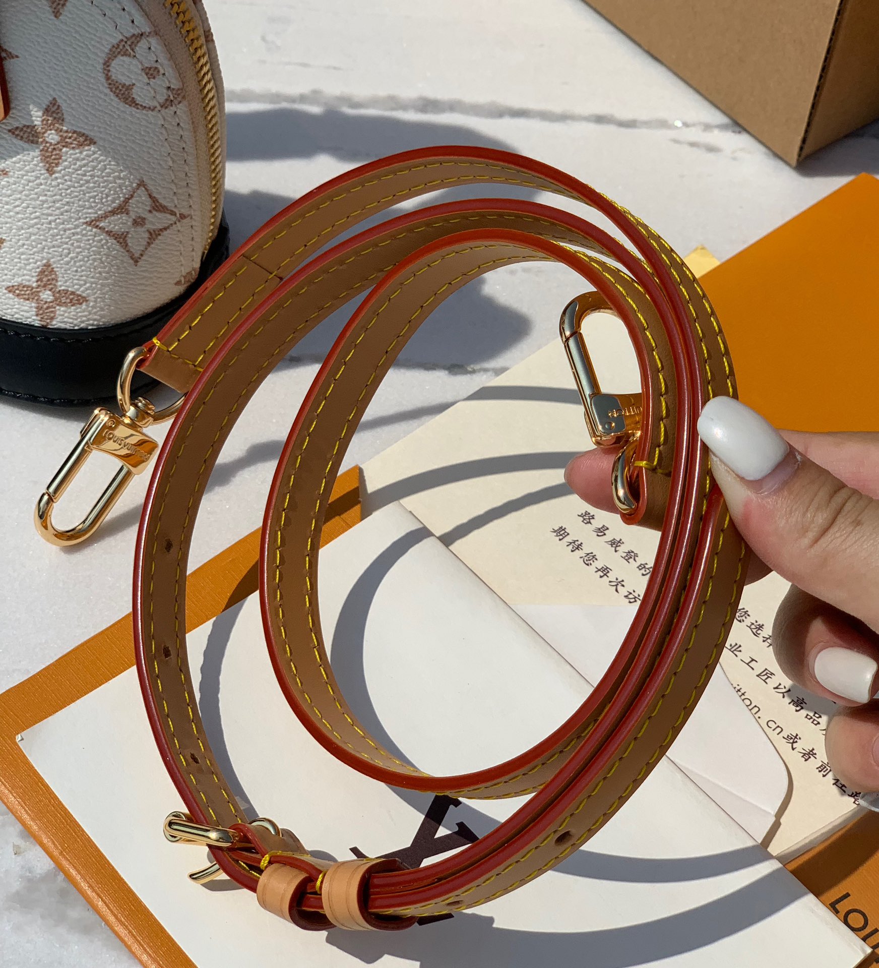 Louis Vuitton LV Nano Alma Crossbody Bag