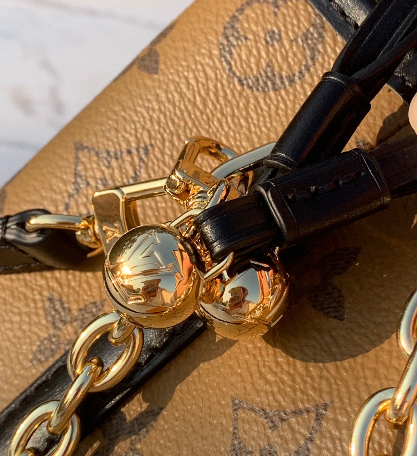 LV Louis Vuitton Square Monogram Bag