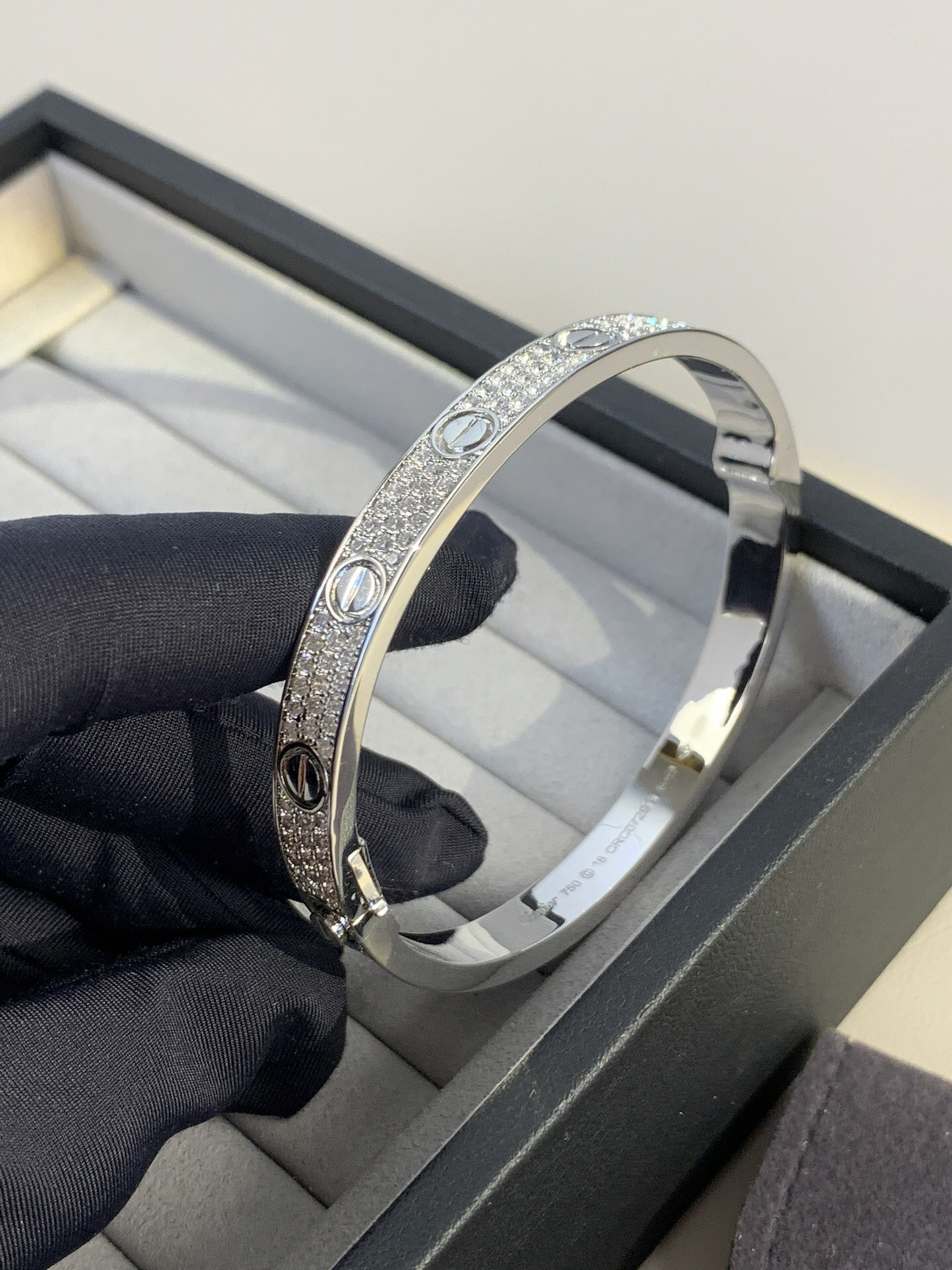 Cartier-Diamond LOVE Bracelet