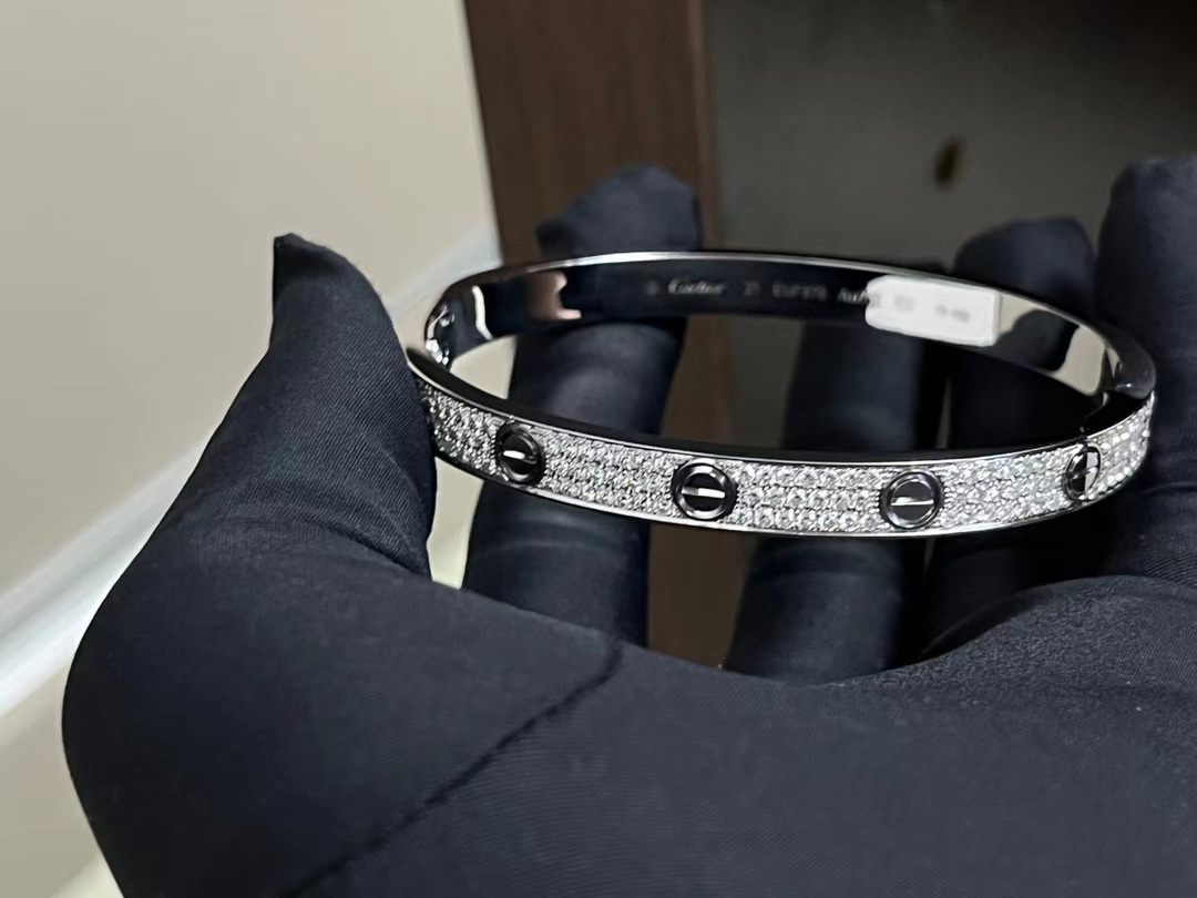 Cartier-Diamond LOVE Bracelet