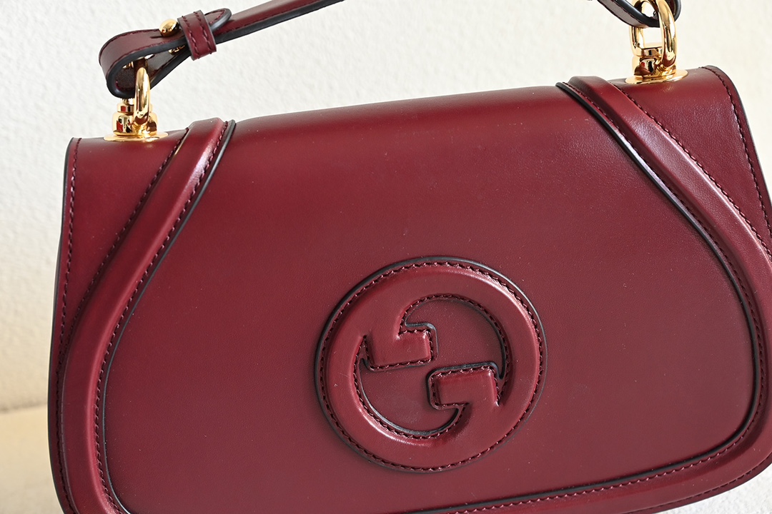 Gucci Leather Crossbody Shoulder Bag